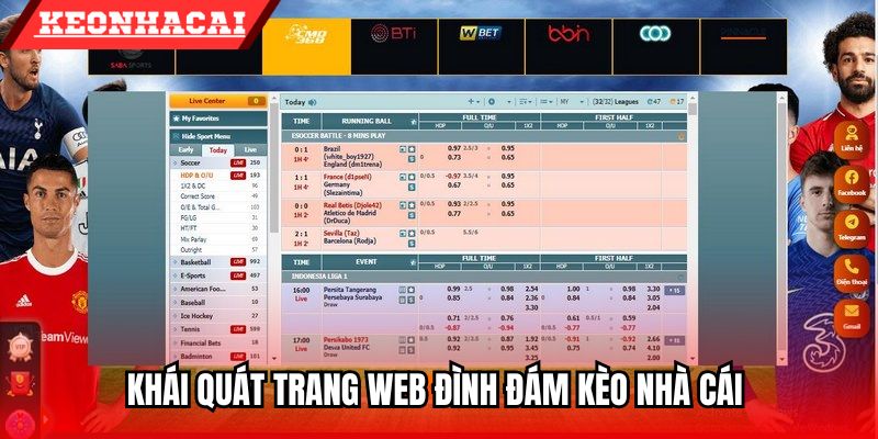 Khái quát trang web đình đám Kèo Nhà Cái